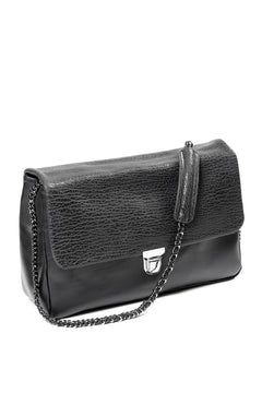 Load image into Gallery viewer, ISAMU KATAYAMA BACKLASH SEAL SKIN + JP STEER BIG CHAIN BAG (BLACK)