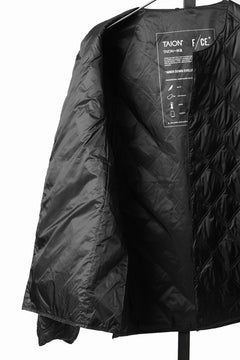 画像をギャラリービューアに読み込む, F/CE. x TAION® 2WAY PACKABLE INNER DOWN JACKET (BLACK)