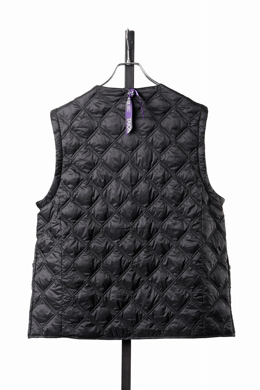 画像をギャラリービューアに読み込む, F/CE. x TAION® 2WAY PACKABLE INNER DOWN JACKET (BLACK)