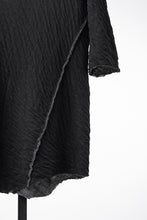 画像をギャラリービューアに読み込む, 【SAMPLE】A.F ARTEFACT EXPOSED SEAM RAW EDGE T-SHIRT / DOUBLEFACE BONDED JERSEY (BLACK)