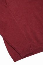画像をギャラリービューアに読み込む, 【SAMPLE SALE】A.F ARTEFACT SIMPLE KNIT SWEATER / SOFT WOOL (RED)