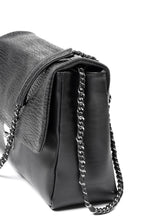 Load image into Gallery viewer, ISAMU KATAYAMA BACKLASH SEAL SKIN + JP STEER BIG CHAIN BAG (BLACK)