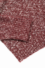 画像をギャラリービューアに読み込む, 【SAMPLE SALE】A.F ARTEFACT KNIT SWEATER / MELANGE WOOL (RED MIX)