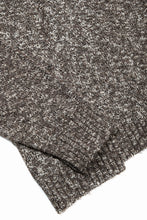 画像をギャラリービューアに読み込む, 【SAMPLE SALE】A.F ARTEFACT KNIT SWEATER / MELANGE WOOL (KHAKI)