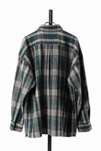 画像をギャラリービューアに読み込む, LASTMAN CLASSIC WOOL SHIRT (GREEN)