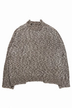 画像をギャラリービューアに読み込む, 【SAMPLE SALE】A.F ARTEFACT KNIT SWEATER / MELANGE WOOL (KHAKI)