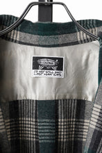 画像をギャラリービューアに読み込む, LASTMAN CLASSIC WOOL SHIRT (GREEN)