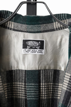 画像をギャラリービューアに読み込む, LASTMAN CLASSIC WOOL SHIRT (GREEN)