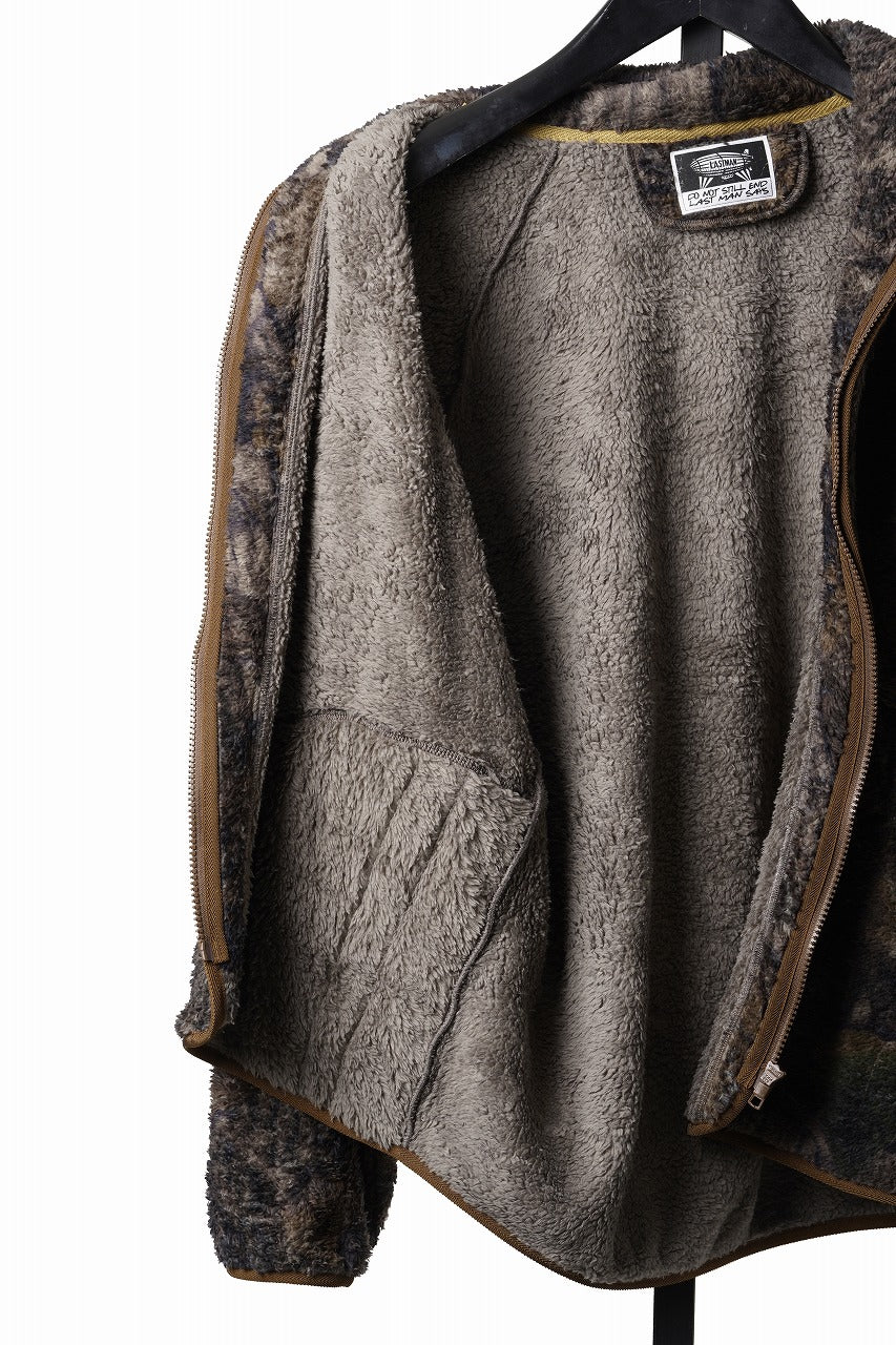 画像をギャラリービューアに読み込む, LASTMAN CAMO FLEECE JACKET (CAMO)