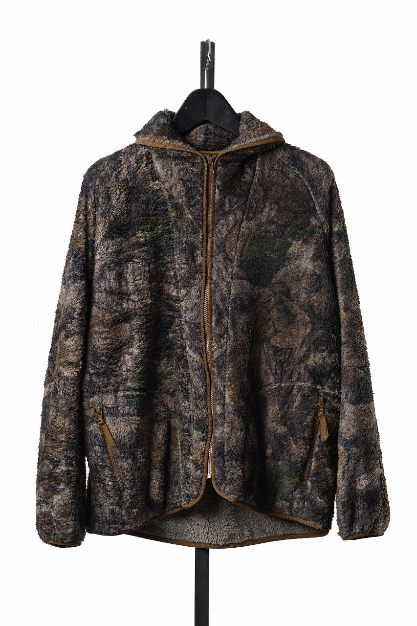 画像をギャラリービューアに読み込む, LASTMAN CAMO FLEECE JACKET (CAMO)