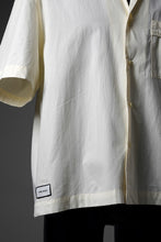 画像をギャラリービューアに読み込む, entire studios SS OPEN COLLAR SHIRT (OFF WHITE)