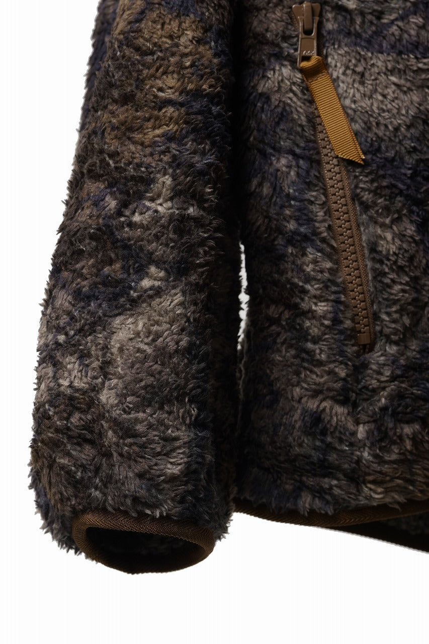 画像をギャラリービューアに読み込む, LASTMAN CAMO FLEECE JACKET (CAMO)