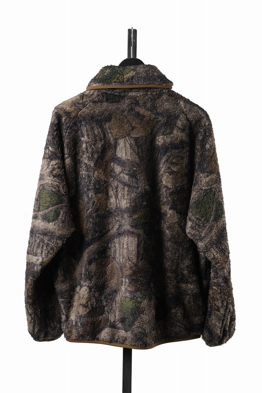 画像をギャラリービューアに読み込む, LASTMAN CAMO FLEECE JACKET (CAMO)