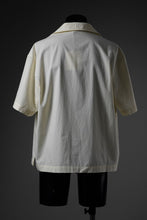 画像をギャラリービューアに読み込む, entire studios SS OPEN COLLAR SHIRT (OFF WHITE)