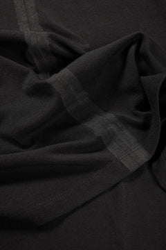 画像をギャラリービューアに読み込む, thom/krom HAND PAINTED LONG SLEEVE T-SHIRT / SOFT FLUFFY JERSEY (BLACK)