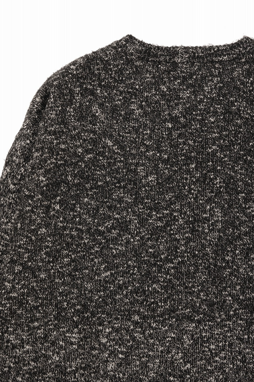 画像をギャラリービューアに読み込む, 【SAMPLE SALE】A.F ARTEFACT GEO PATTERN KNIT TOPS (GREY x BEIGE)