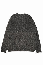 画像をギャラリービューアに読み込む, 【SAMPLE SALE】A.F ARTEFACT GEO PATTERN KNIT TOPS (GREY x BEIGE)