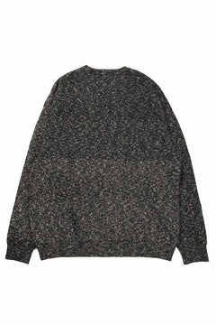 画像をギャラリービューアに読み込む, 【SAMPLE SALE】A.F ARTEFACT GEO PATTERN KNIT TOPS (GREY x BEIGE)