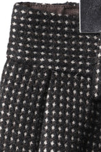 画像をギャラリービューアに読み込む, A TENTATIVE ATELIER exclusive Gale PLEAT WOOLEN PAINTER'S PANTS (DARK BROWN)