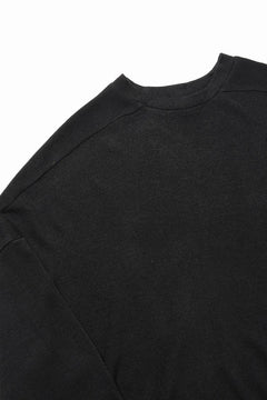 画像をギャラリービューアに読み込む, 【SAMPLE SALE】A.F ARTEFACT OVERSIZED KNIT TOPS with LUXURY TWEED ZIP POCKET (BLACK)