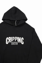 画像をギャラリービューアに読み込む, 【SAMPLE SALE】A.F ARTEFACT CRIPPING KNIT HOODIE / OVER SIZED FIT (BLACK x IVORY)
