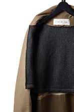画像をギャラリービューアに読み込む, A TENTATIVE ATELIER exclusive Josef K. SHAWL COLLAR MILITARY COAT w FLEECE LINING (TAN)