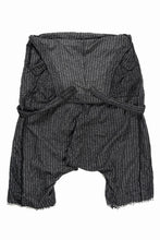 画像をギャラリービューアに読み込む, 【SAMPLE SALE】A.F ARTEFACT 2WAY OVER-ALL / SUMI BINCHO STRIPE (BLACK)