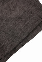 画像をギャラリービューアに読み込む, KLASICA "VENT" LAYERED WIDE SHORTS / ANCIENT COLORED LINEN CHAMBRAY (BROWN)
