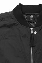 Load image into Gallery viewer, thom/krom MA-1 BOMBER JACKET / WARM PADDED (BLACK)