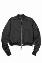 Load image into Gallery viewer, thom/krom MA-1 BOMBER JACKET / WARM PADDED (BLACK)