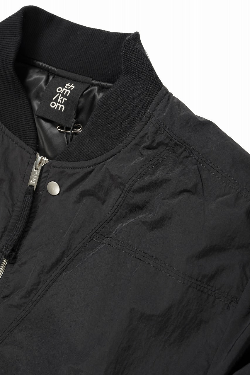 Load image into Gallery viewer, thom/krom MA-1 BOMBER JACKET / WARM PADDED (BLACK)