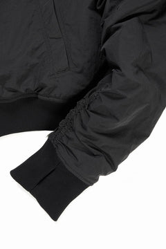 Load image into Gallery viewer, thom/krom MA-1 BOMBER JACKET / WARM PADDED (BLACK)