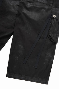 画像をギャラリービューアに読み込む, 【SAMPLE SALE】A.F ARTEFACT EXTREME WIDE CARGO PANTS / COATING TWILL (BLACK)