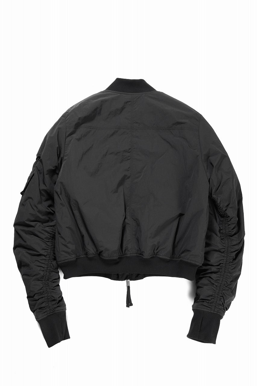 Load image into Gallery viewer, thom/krom MA-1 BOMBER JACKET / WARM PADDED (BLACK)
