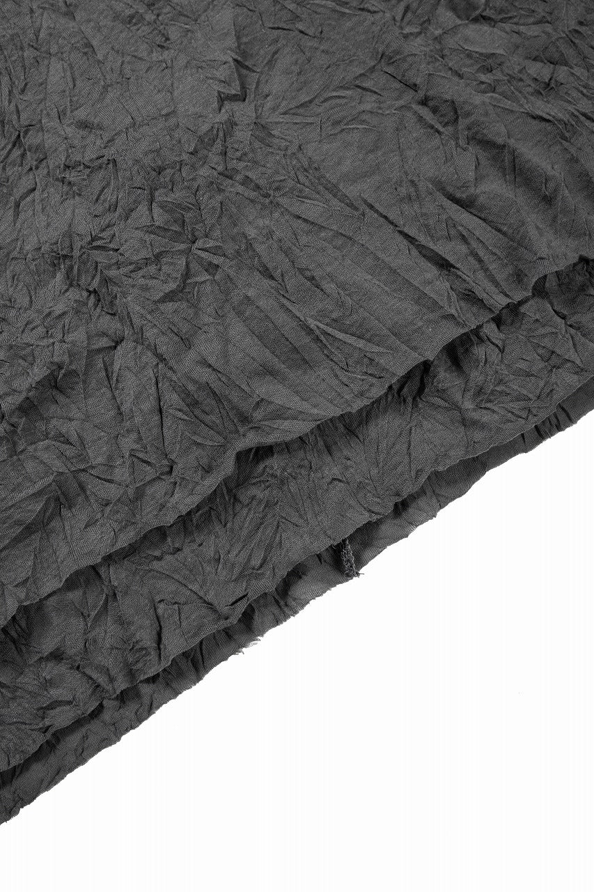 画像をギャラリービューアに読み込む, A.F ARTEFACT CRUMPLE DOUBLE LAYER L/S TOPS (GREY x GREY)