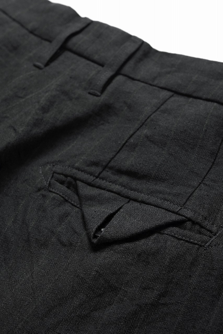 画像をギャラリービューアに読み込む, KLASICA "GOSSE" BALLOON TUCKED TROUSERS / OBSCURE STRIPED 3/3 MINI HBT (MID NIGHT)