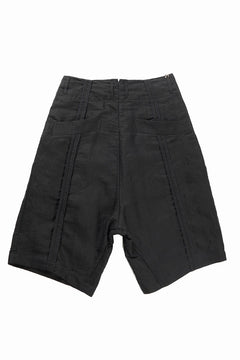 画像をギャラリービューアに読み込む, KLASICA "SABRON 66" RE CONSTRUCTED MID PANTS / CRISP FINISH AIRLY MICRO DOBBY (BLACK)