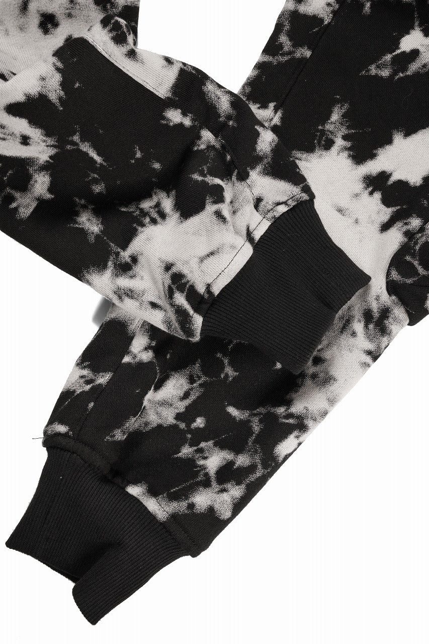 画像をギャラリービューアに読み込む, A.F ARTEFACT BELT CARGO SAROUEL JOGGER / MOTTLED DYING (BLACK x IVORY)