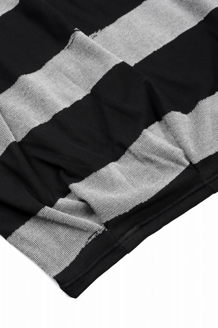 A.F ARTEFACT BOUND BORDER DOLMAN TEE (BLACK)