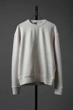 Load image into Gallery viewer, Ten c FLEECE / CREW NECK SWEAT SHIRT (BIANCO NEVE)