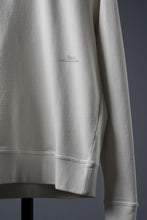 Load image into Gallery viewer, Ten c FLEECE / CREW NECK SWEAT SHIRT (BIANCO NEVE)