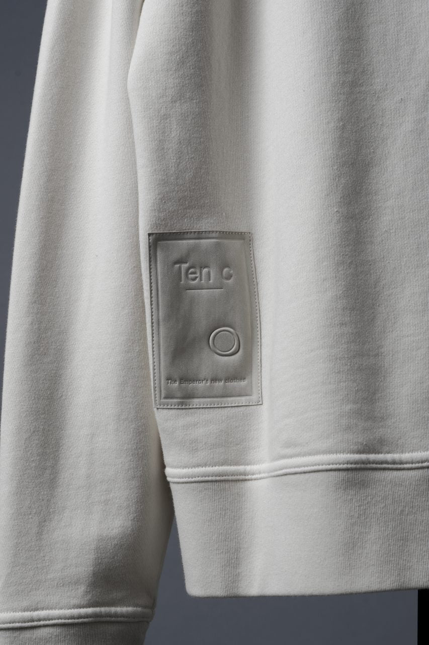 Load image into Gallery viewer, Ten c FLEECE / CREW NECK SWEAT SHIRT (BIANCO NEVE)