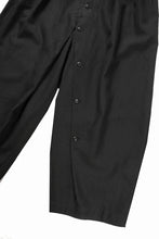 画像をギャラリービューアに読み込む, Professor.E BUTTON DRAFT PANTS (BLACK)