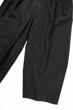 画像をギャラリービューアに読み込む, Professor.E BUTTON DRAFT PANTS (BLACK)