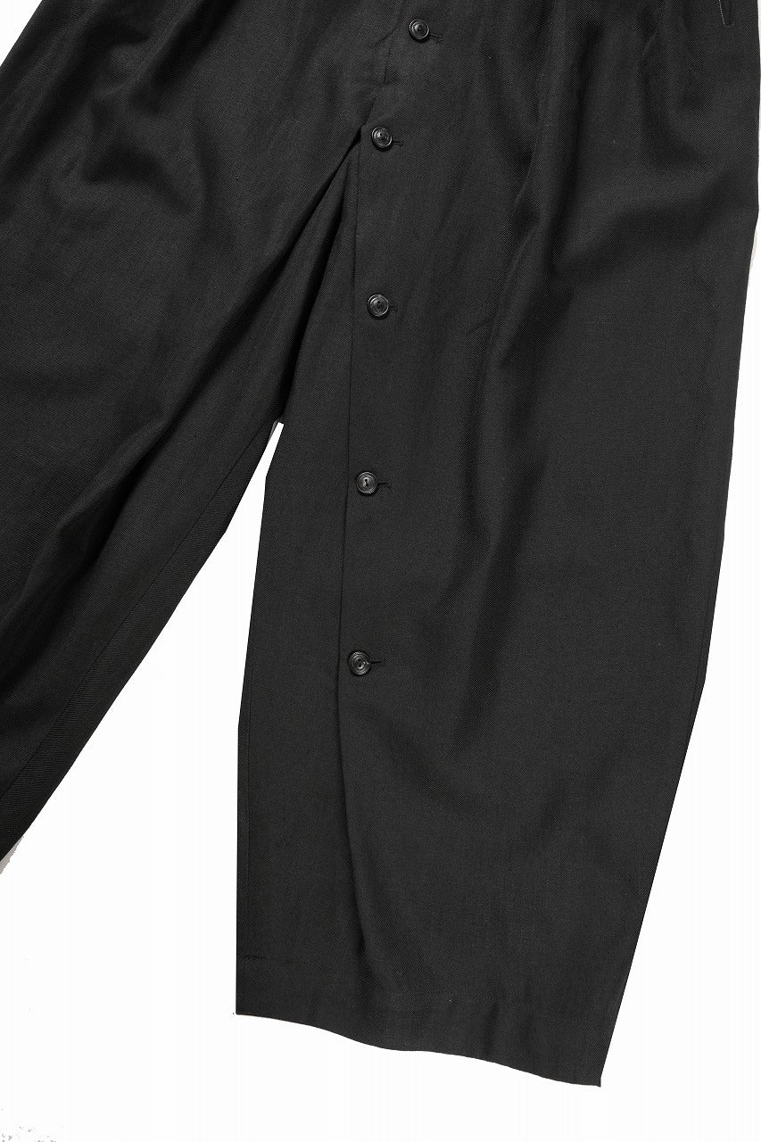 画像をギャラリービューアに読み込む, Professor.E BUTTON DRAFT PANTS (BLACK)