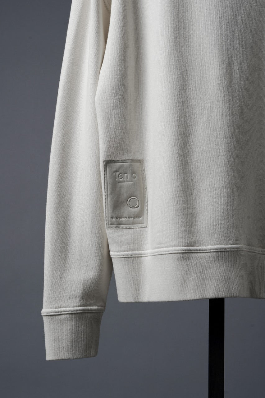 Load image into Gallery viewer, Ten c FLEECE / CREW NECK SWEAT SHIRT (BIANCO NEVE)