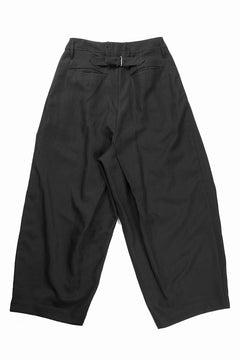 画像をギャラリービューアに読み込む, Professor.E BUTTON DRAFT PANTS (BLACK)