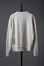 Load image into Gallery viewer, Ten c FLEECE / CREW NECK SWEAT SHIRT (BIANCO NEVE)