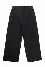 画像をギャラリービューアに読み込む, Professor.E REPAIRED CHINO TROUSERS (BLACK)