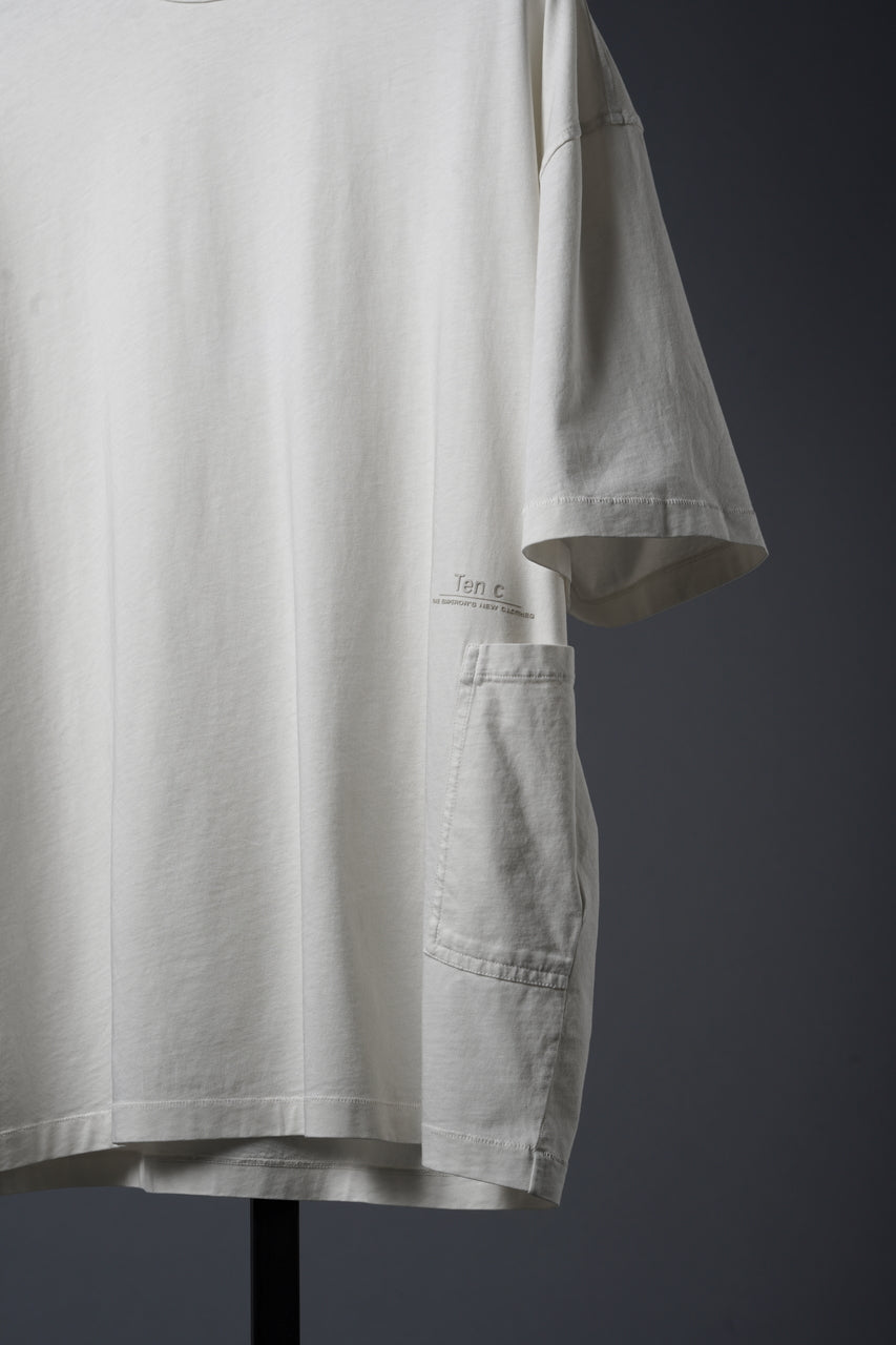 Load image into Gallery viewer, Ten c T-SHIRT / MANICA CORTA (BIANCO NEVE)